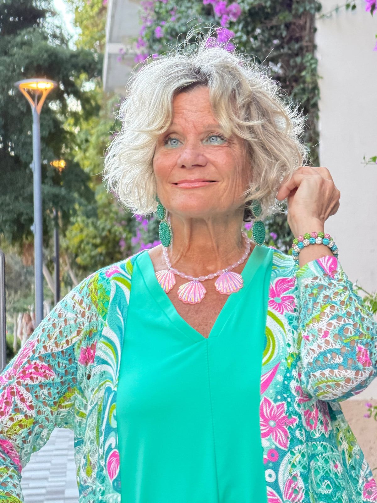 Ethyl Open Knit Cardigan - Ocala