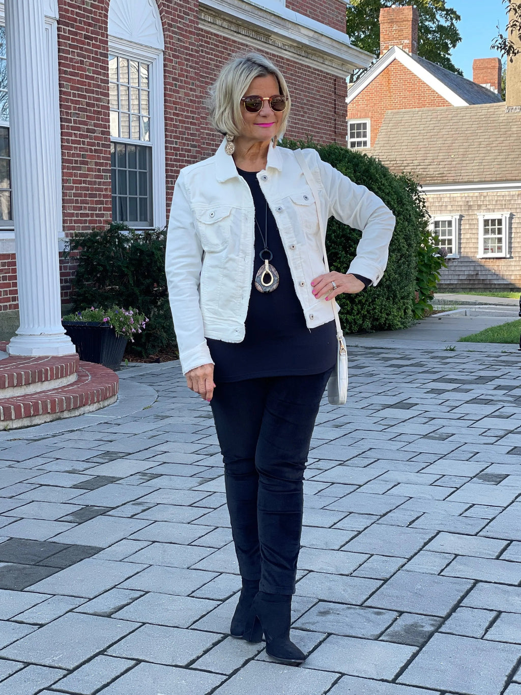 LULU-B CREAM VELOUR JACKET
