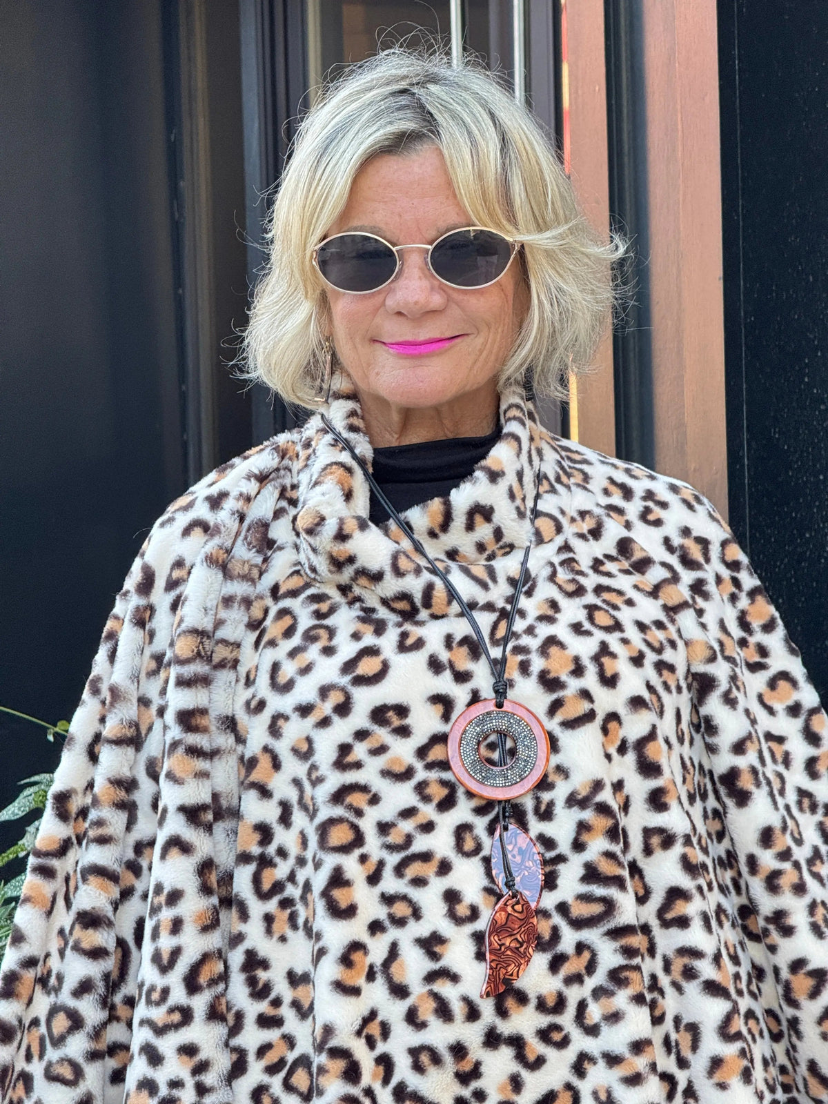 LEOPARD DECO NECKLACE SET