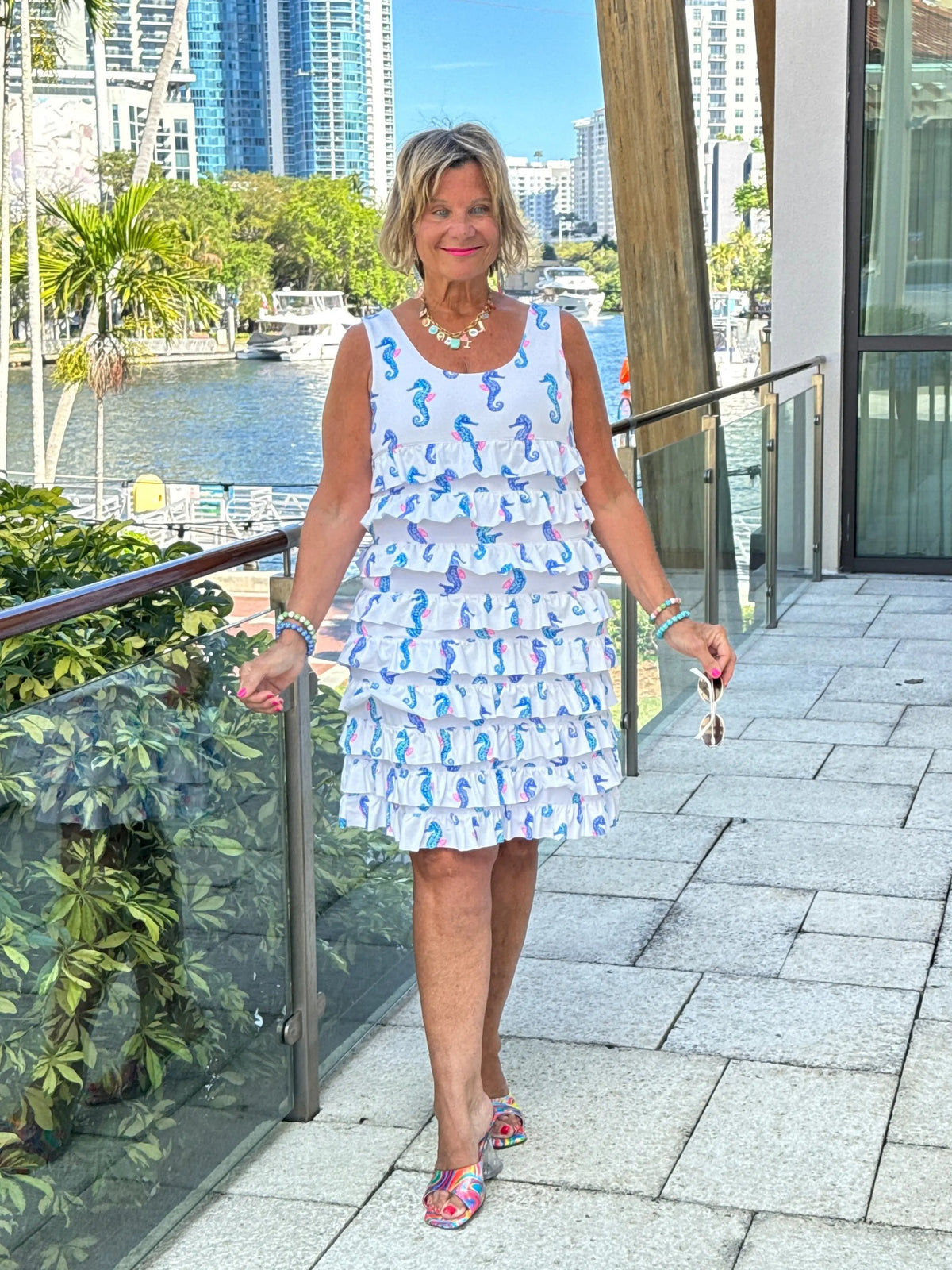 LULU B SHORELINE CHARM CHA CHA DRESS