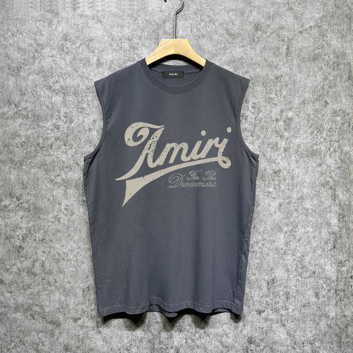 Amiri tank top letter printing