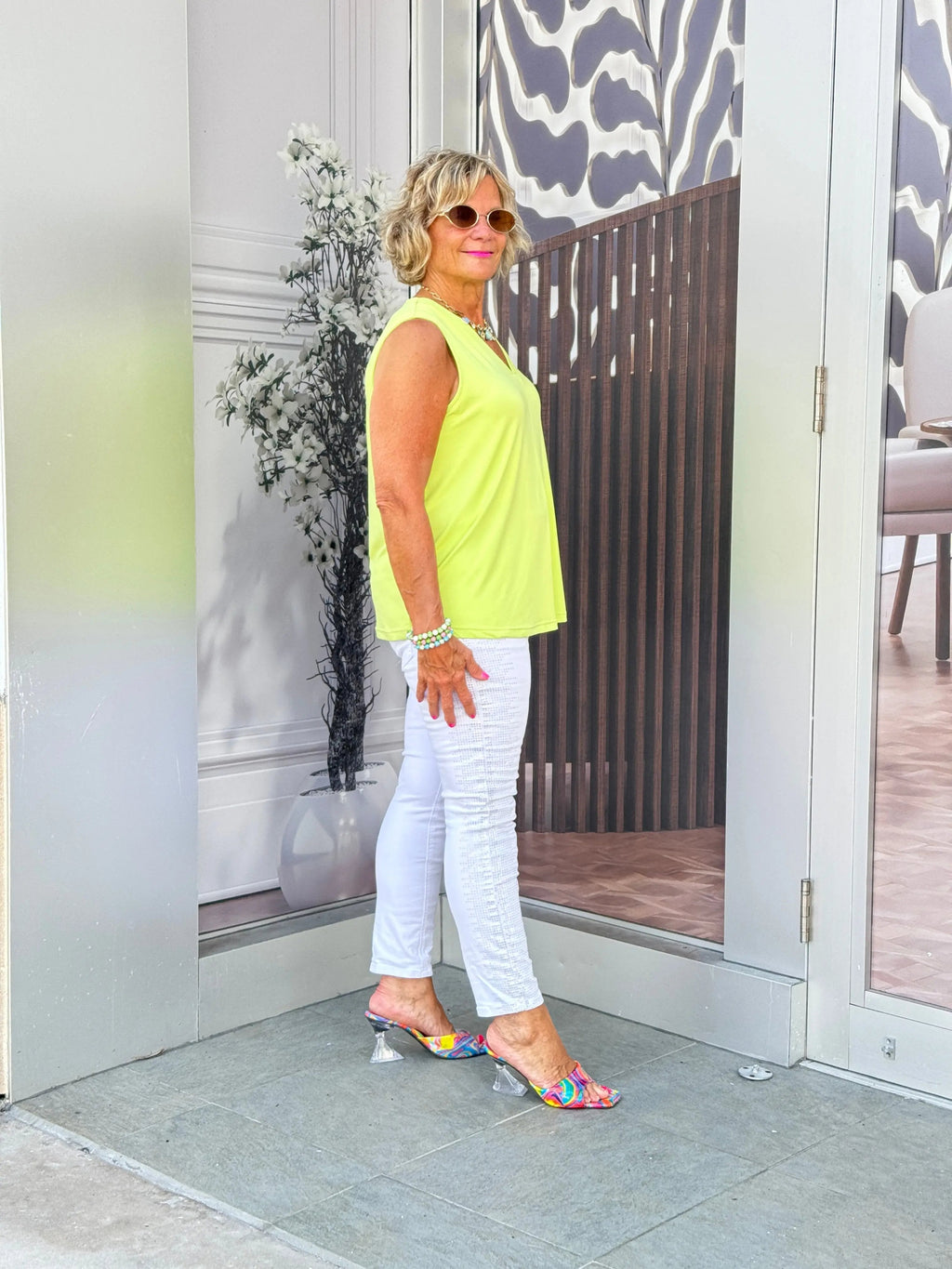 LULU-B KEY LIME TAILORED V