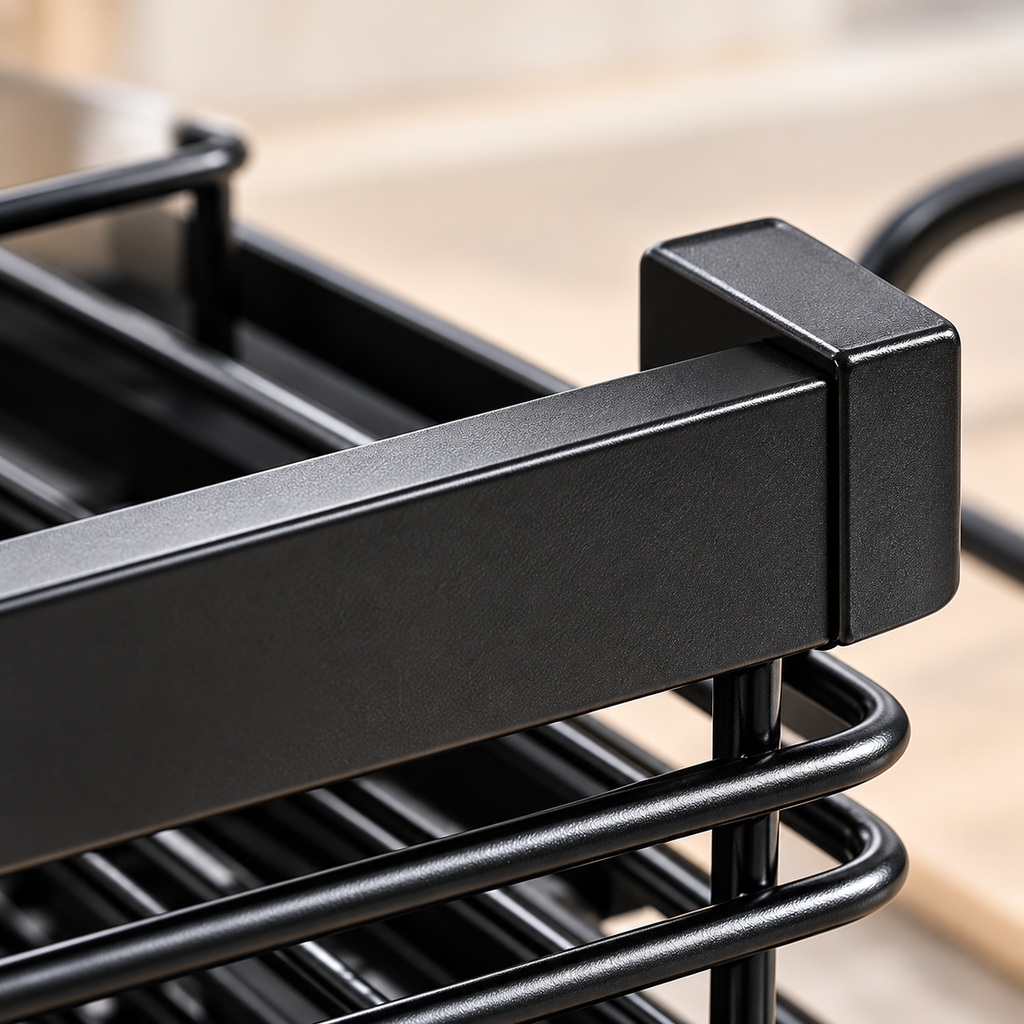 Large Capacity Kitchen Organizer with Drainage Tray