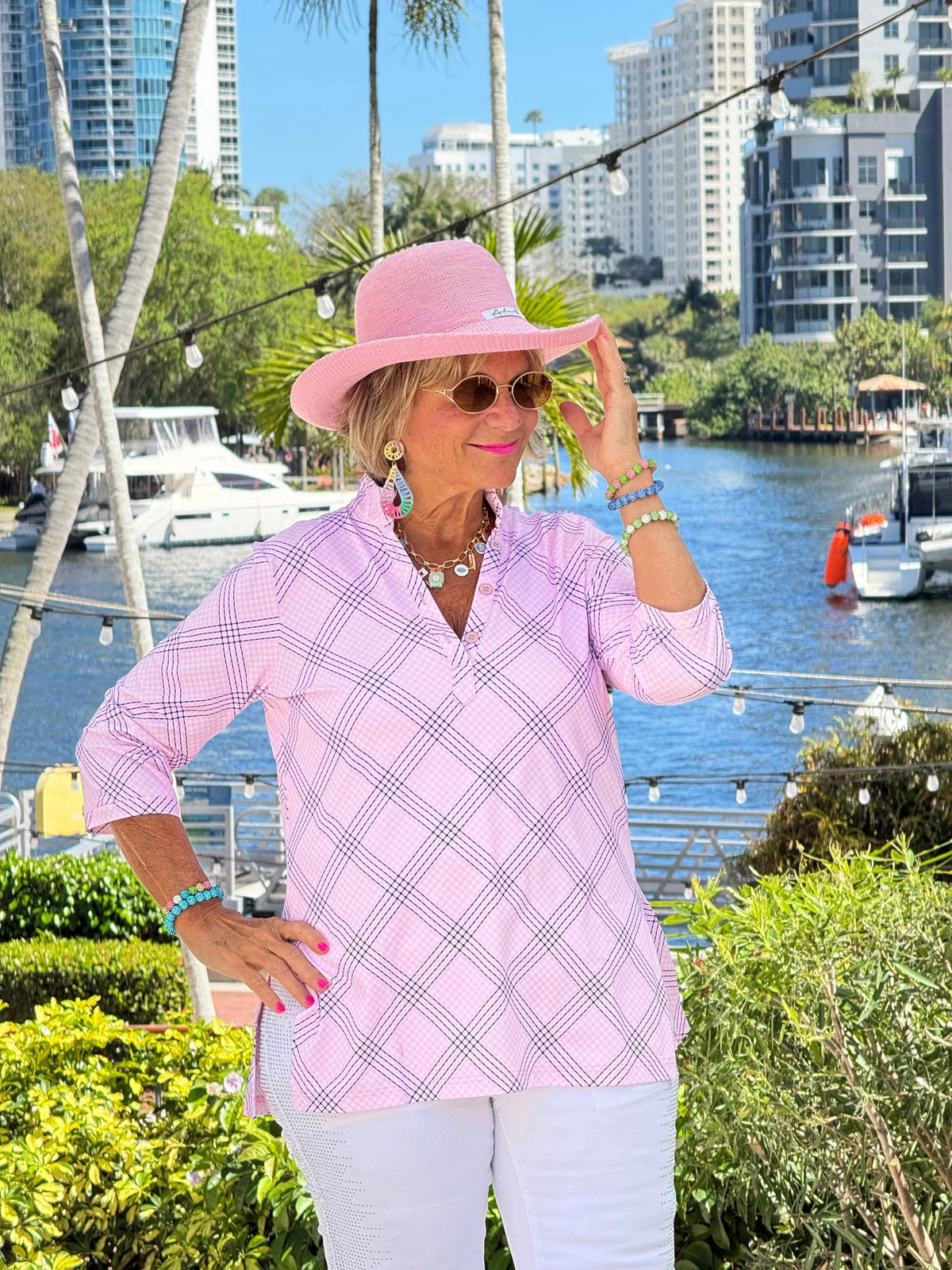 LULU B PINK CHIC TUNIC