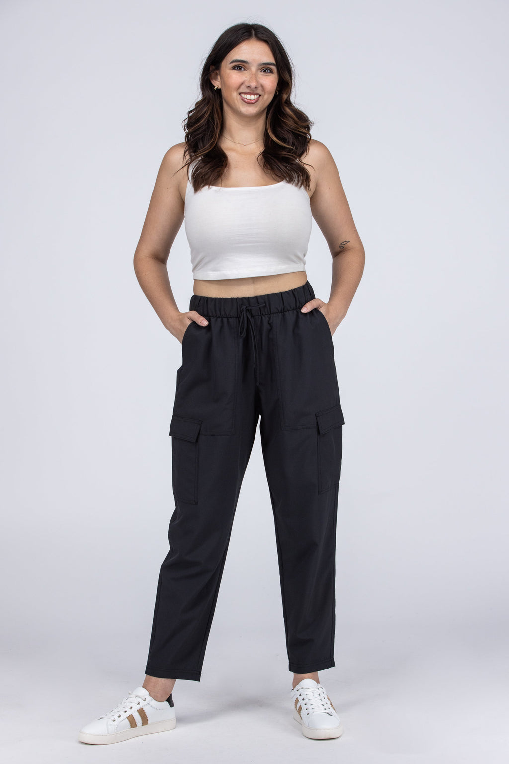 Carry My Cargo Women's High Waisted Baggy Pants