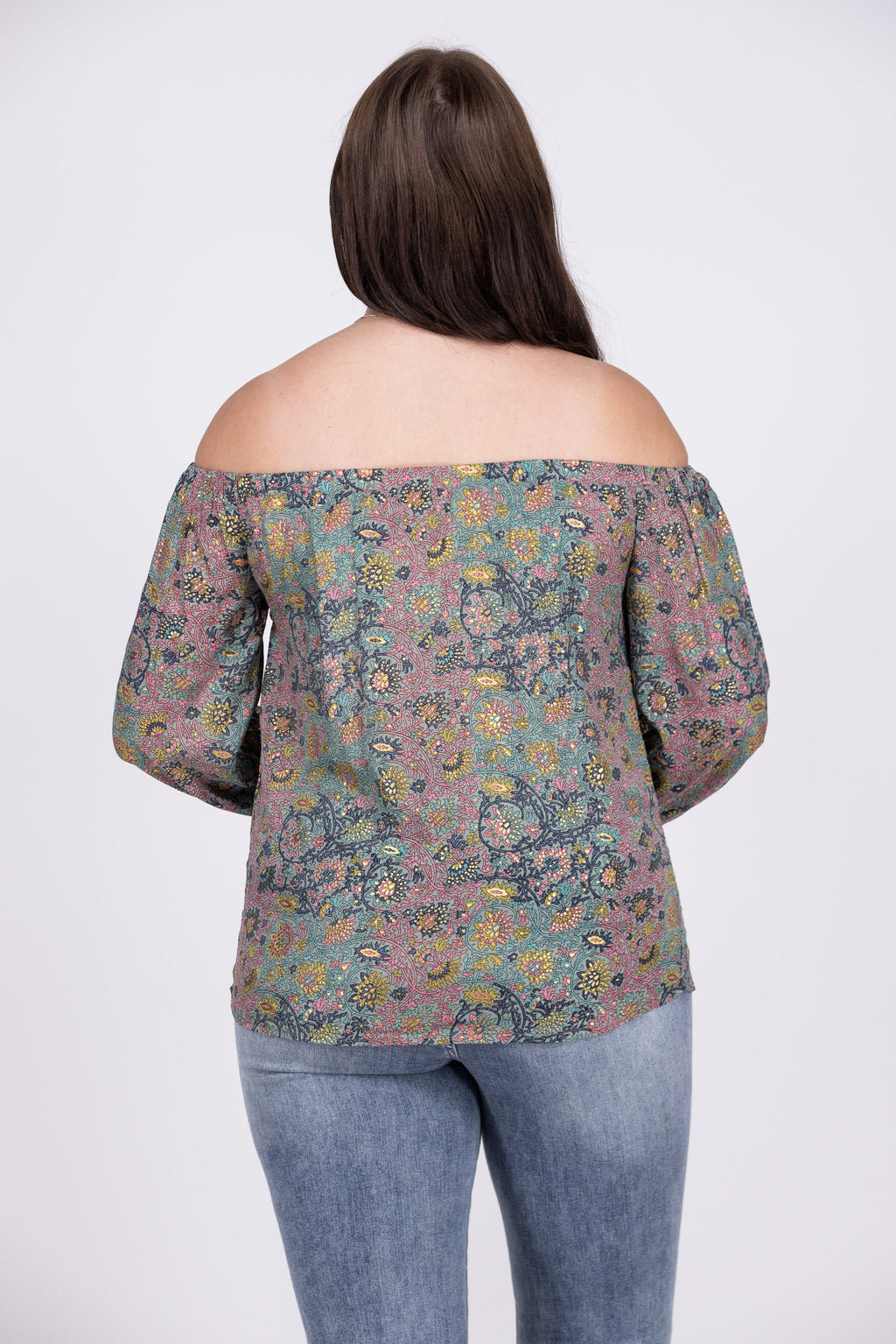 Shiny Happy People Women's Off The Shoulder Top