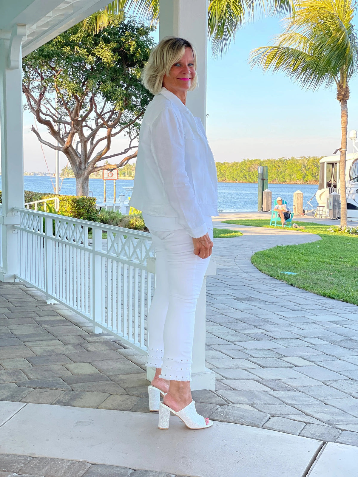 ETHYL DOTTIE ANKLE PANT