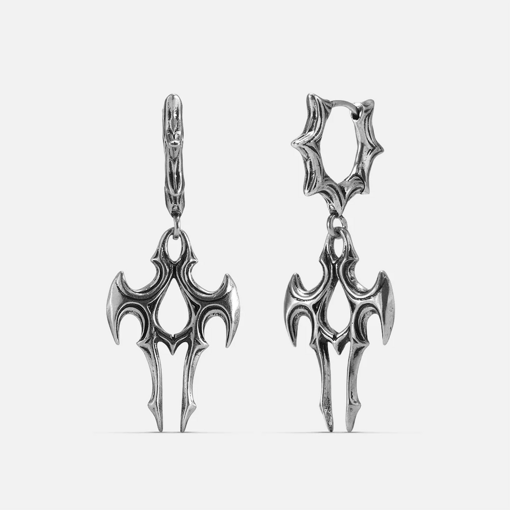 LONGINUS JUDGMENT TALON EARRINGS