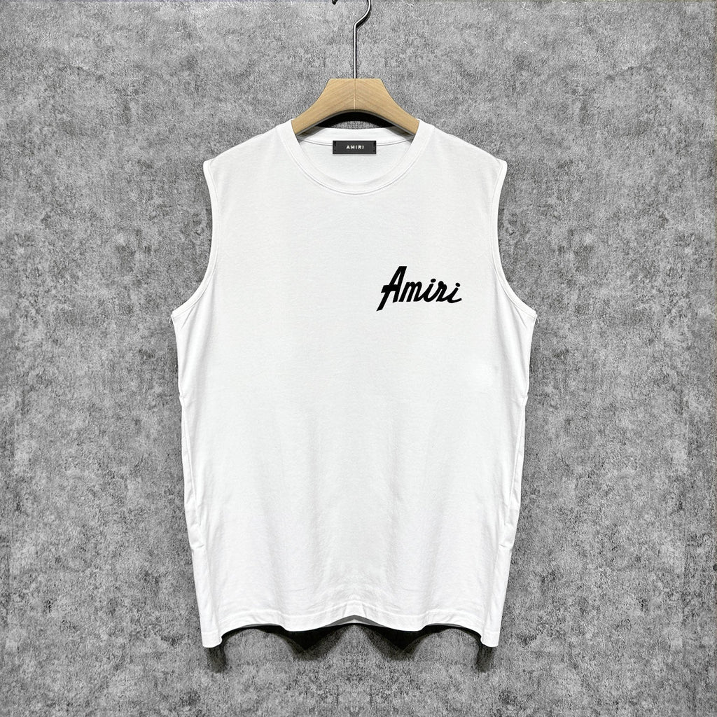 Amiri tank top pure letterprinting