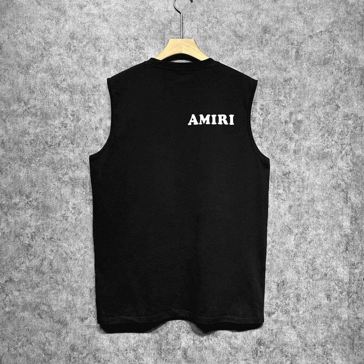 Amiri tank top fat letterprinting
