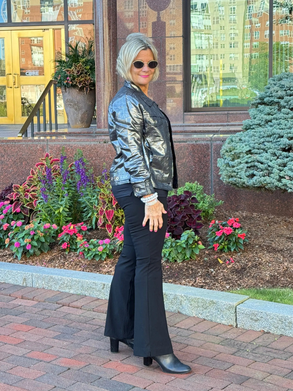 Black Metallic Jacket