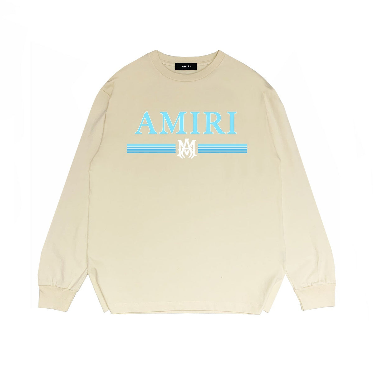 Amiri Long Sleeved Shirt Printed Trendy Pure Cotton
