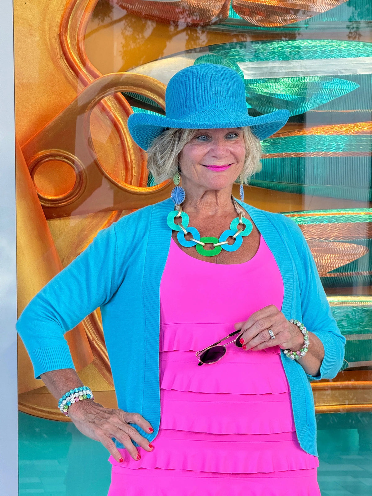 HOT PINK CHA CHA DRESS
