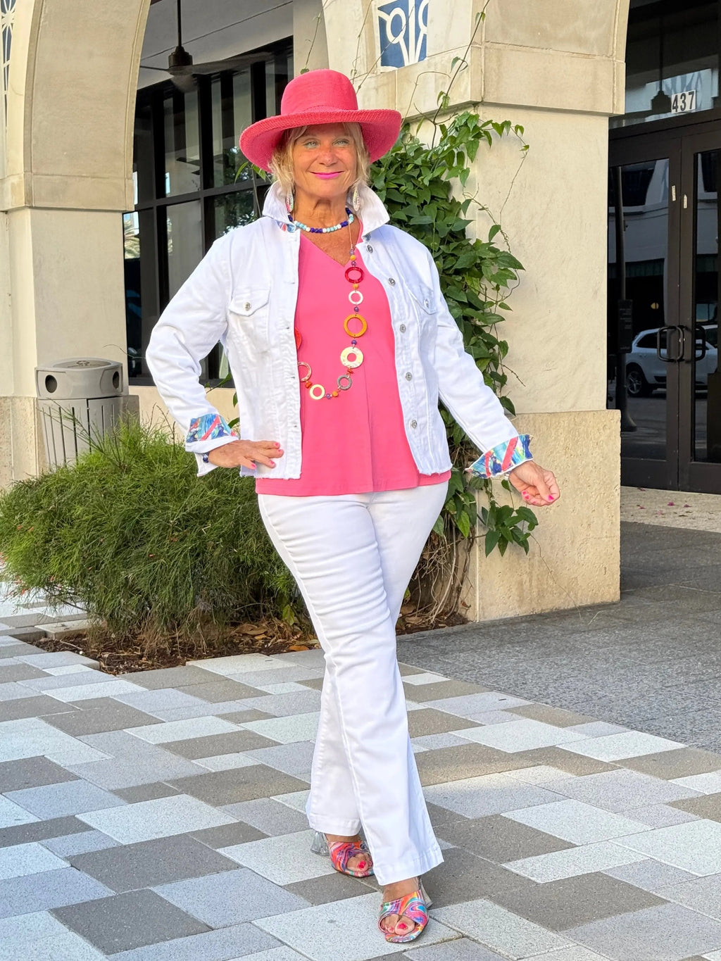 Ethyl The Peek Jacket - Icicle