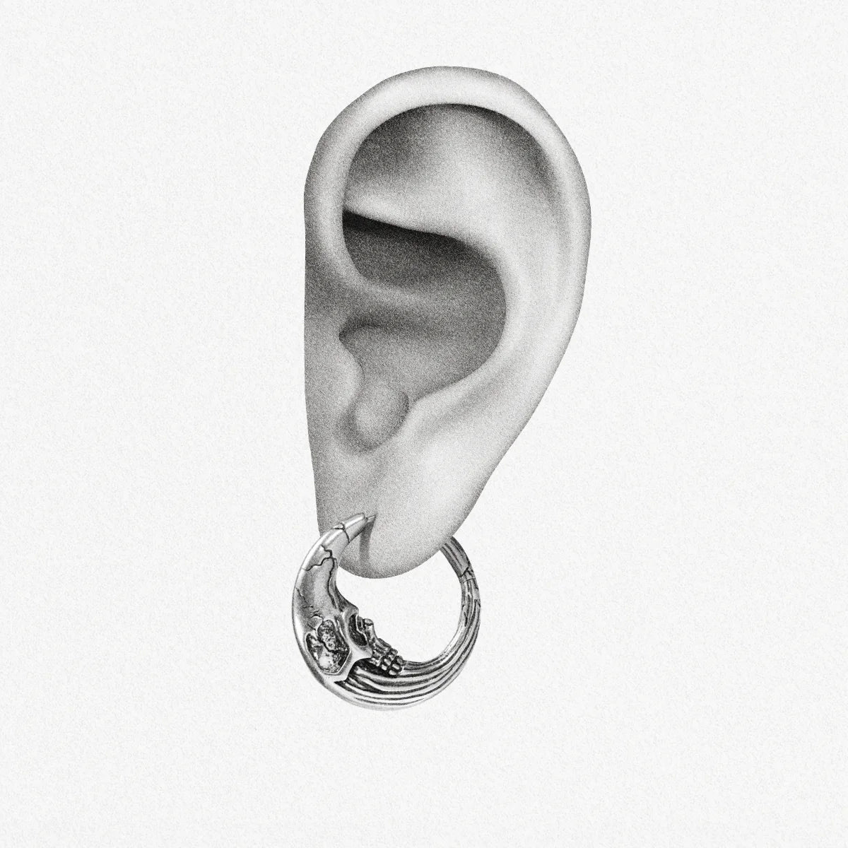 LUNAR SOLAR SKULLS EARRINGS