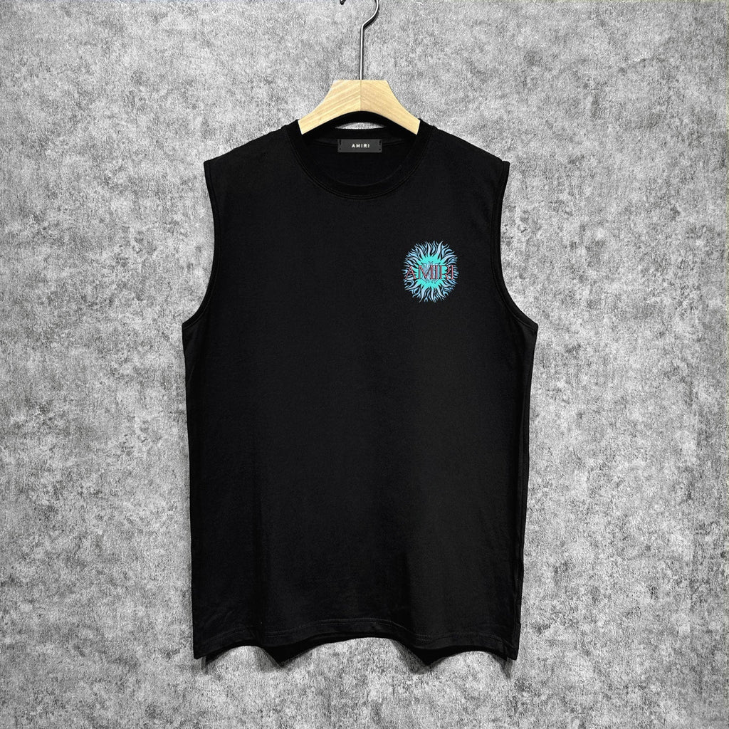 Amiri tank top colorful sun print