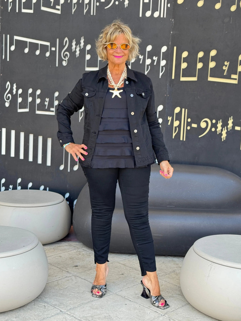 Ethyl Eyelet Elegance Jacket - Eastlake