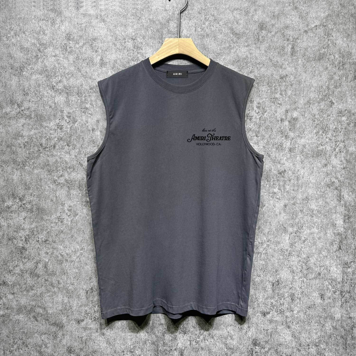 Amiri tank top with strange letter printing