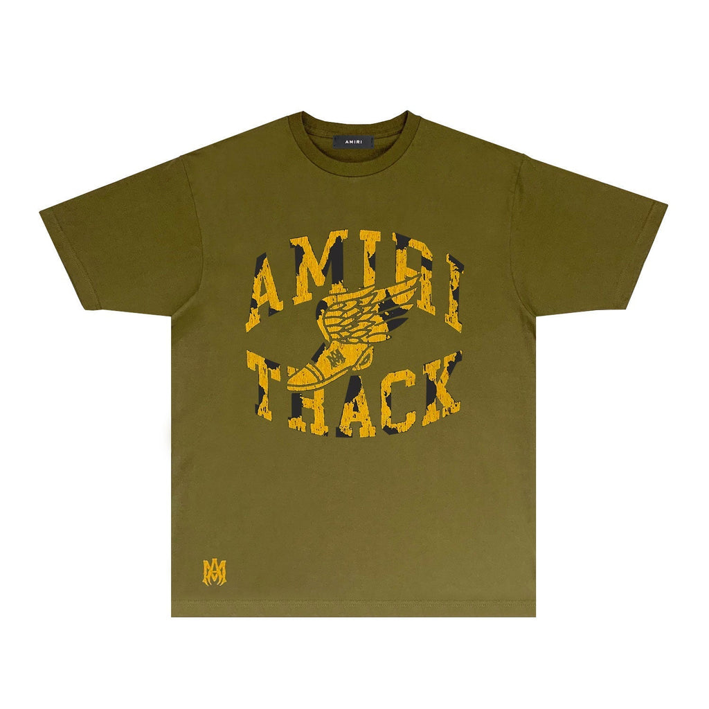 Amiri T Shirts Printed Trendy Pure Cotton