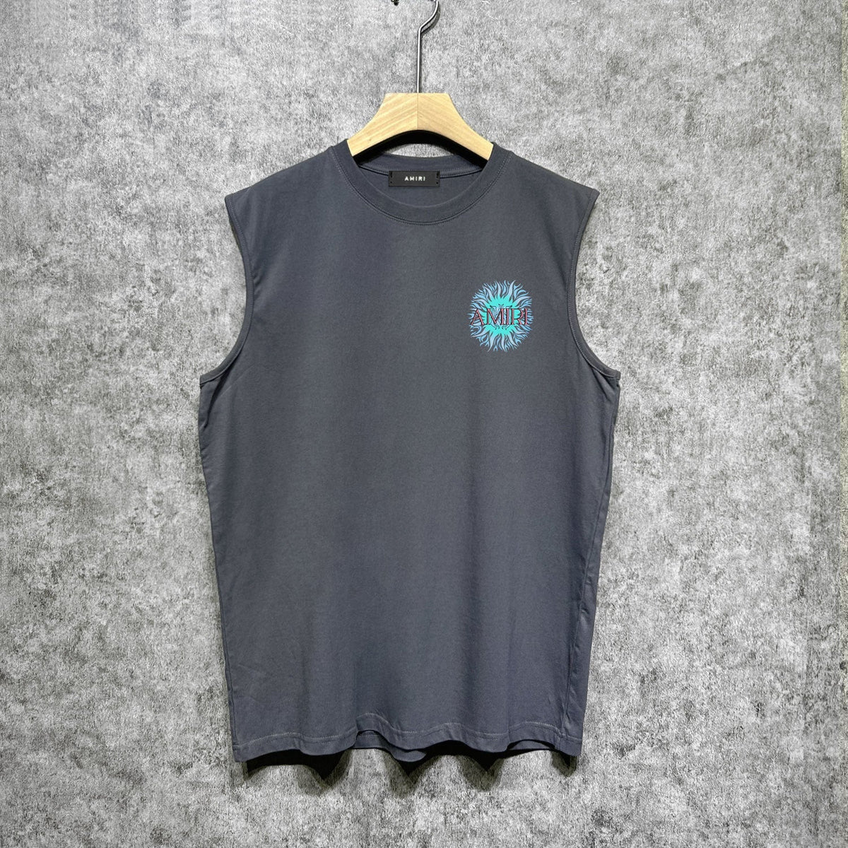 Amiri tank top colorful sun print
