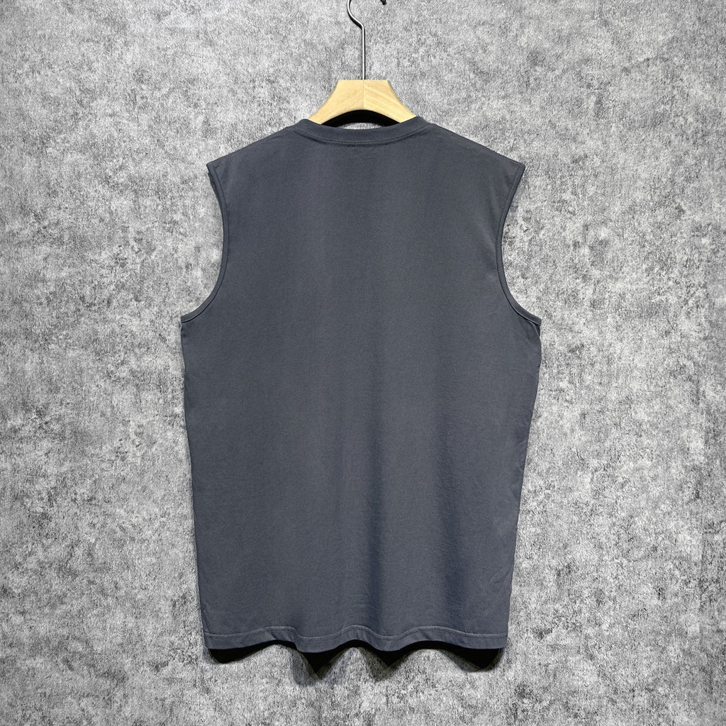 Amiri tank top day and night star print