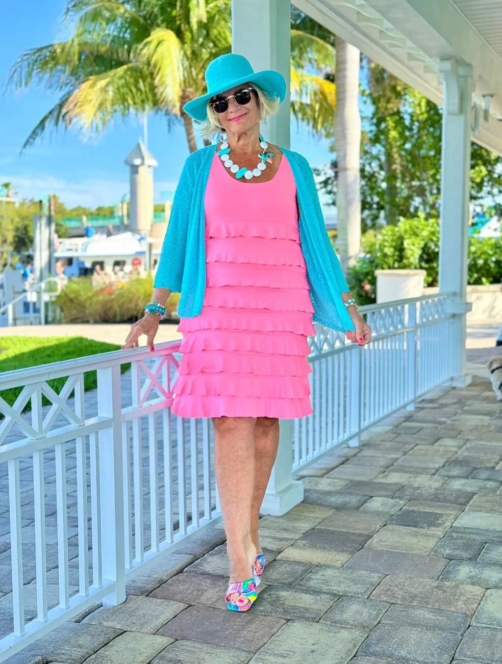 LULU-B CORAL CHA CHA DRESS