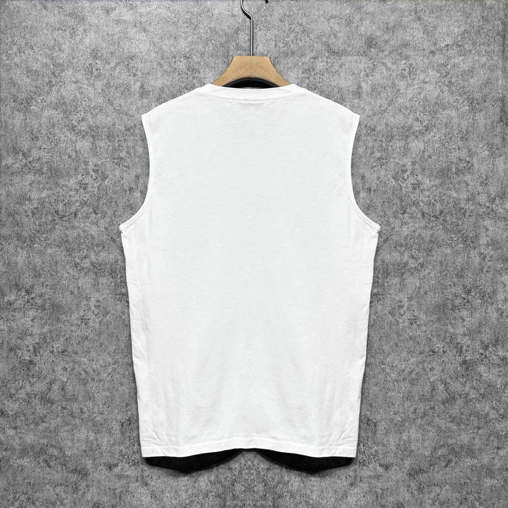 Amiri tank top spotted five-pointed star printing