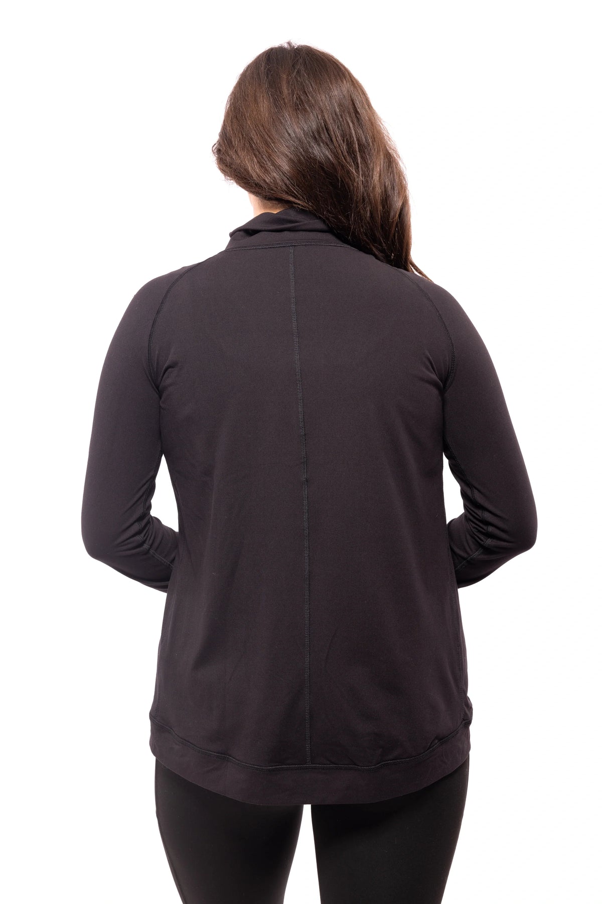 Passion Over Perfection Women's Cowl Neck Asymmetric Jacket