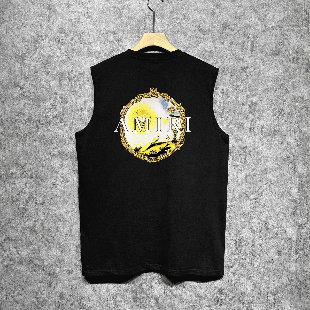 Amiri tank top magic mirror printing