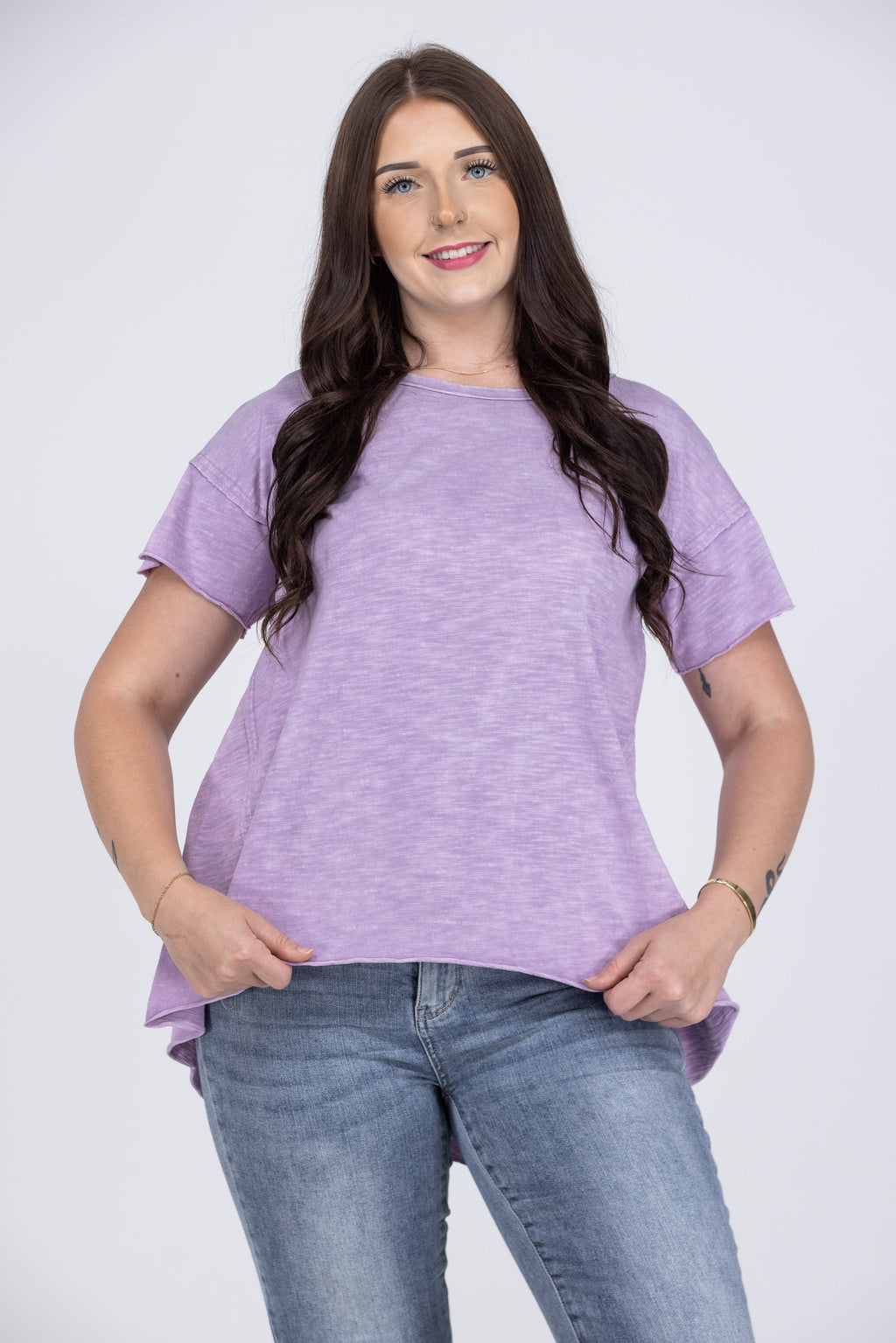 Wake Up With Determination Women's Casual Short Sleeve Top