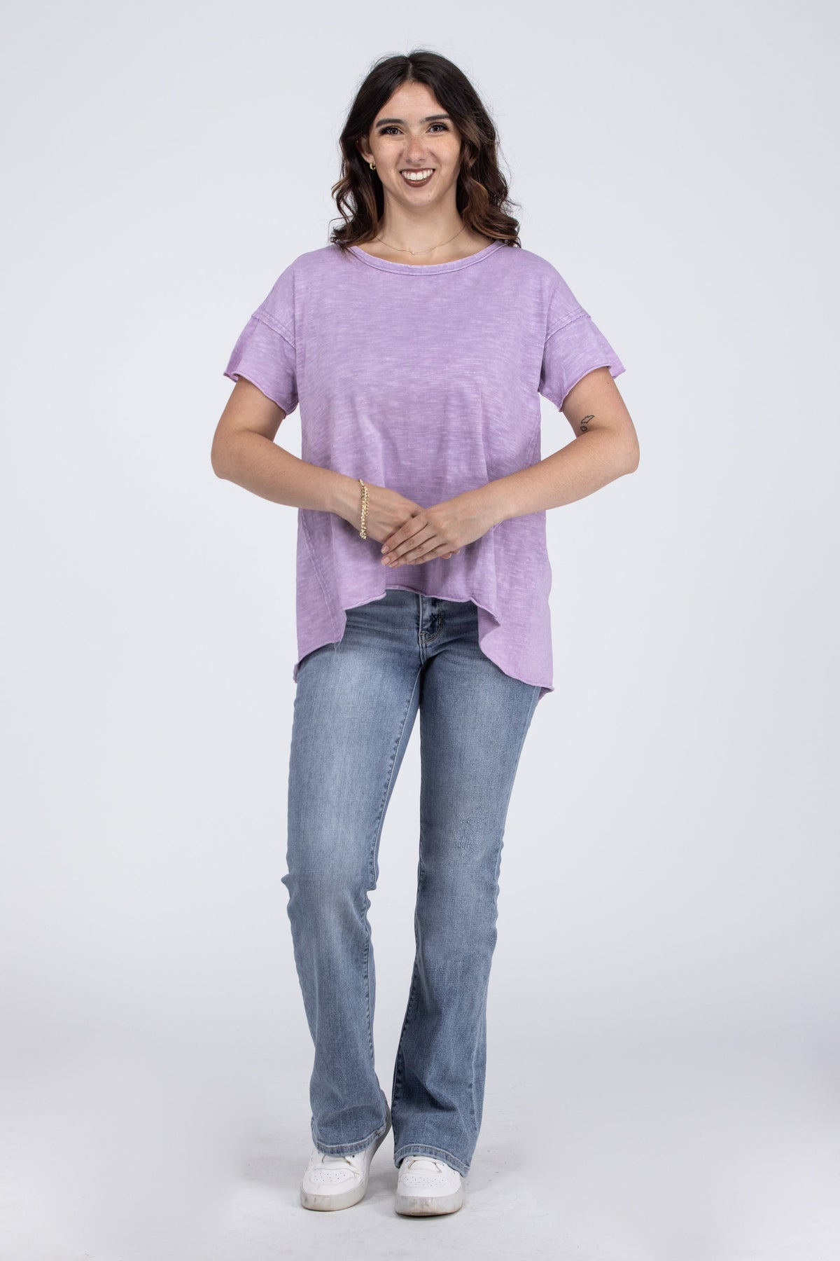 Wake Up With Determination Women's Casual Short Sleeve Top