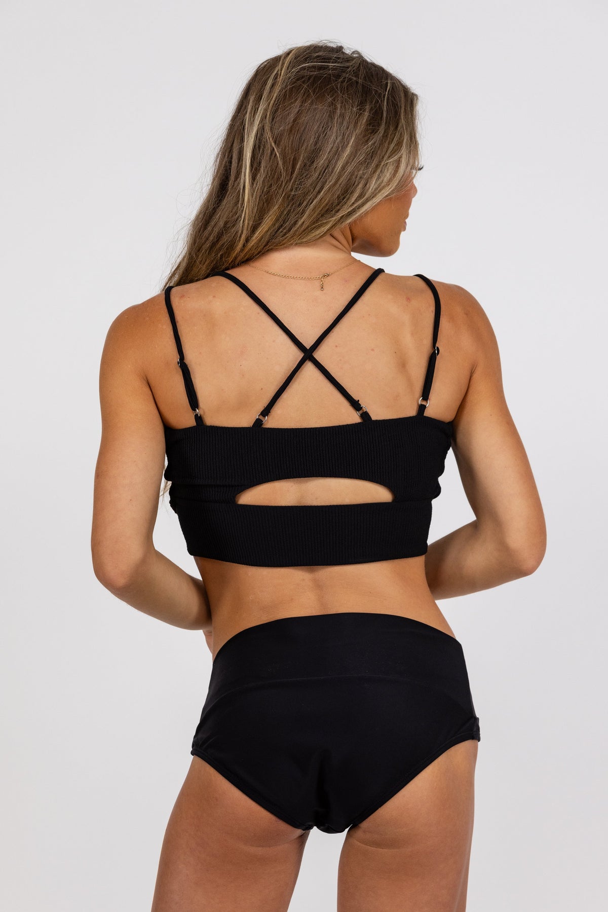 One Day At A Time Women's Scoop Neckline Bikini Top *Final Sale*