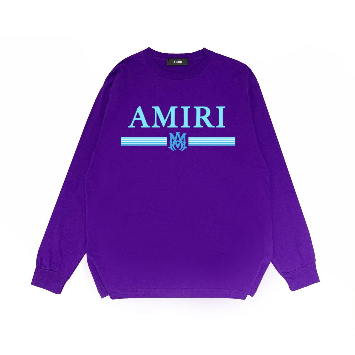 Amiri Long Sleeved Shirt Printed Trendy Pure Cotton