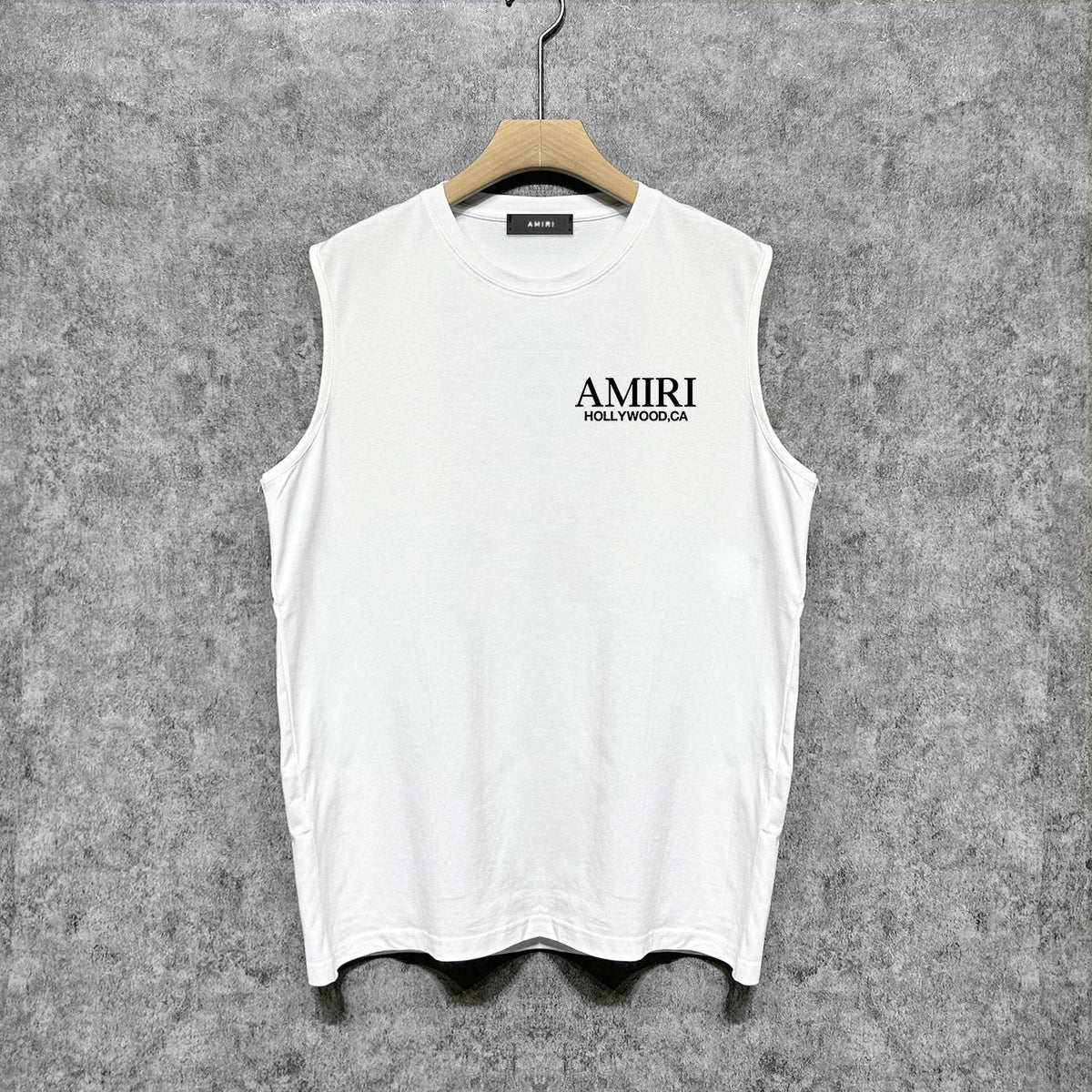 Amiri tank top skeleton letterprinting