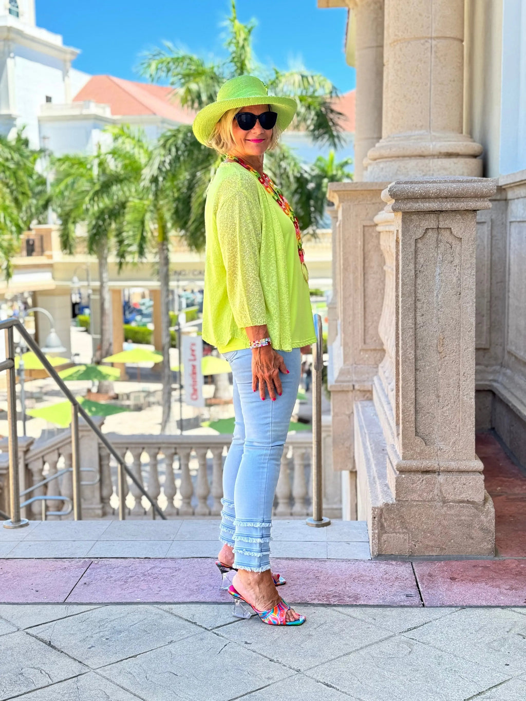 LULU-B HUNTER LIME WRAP