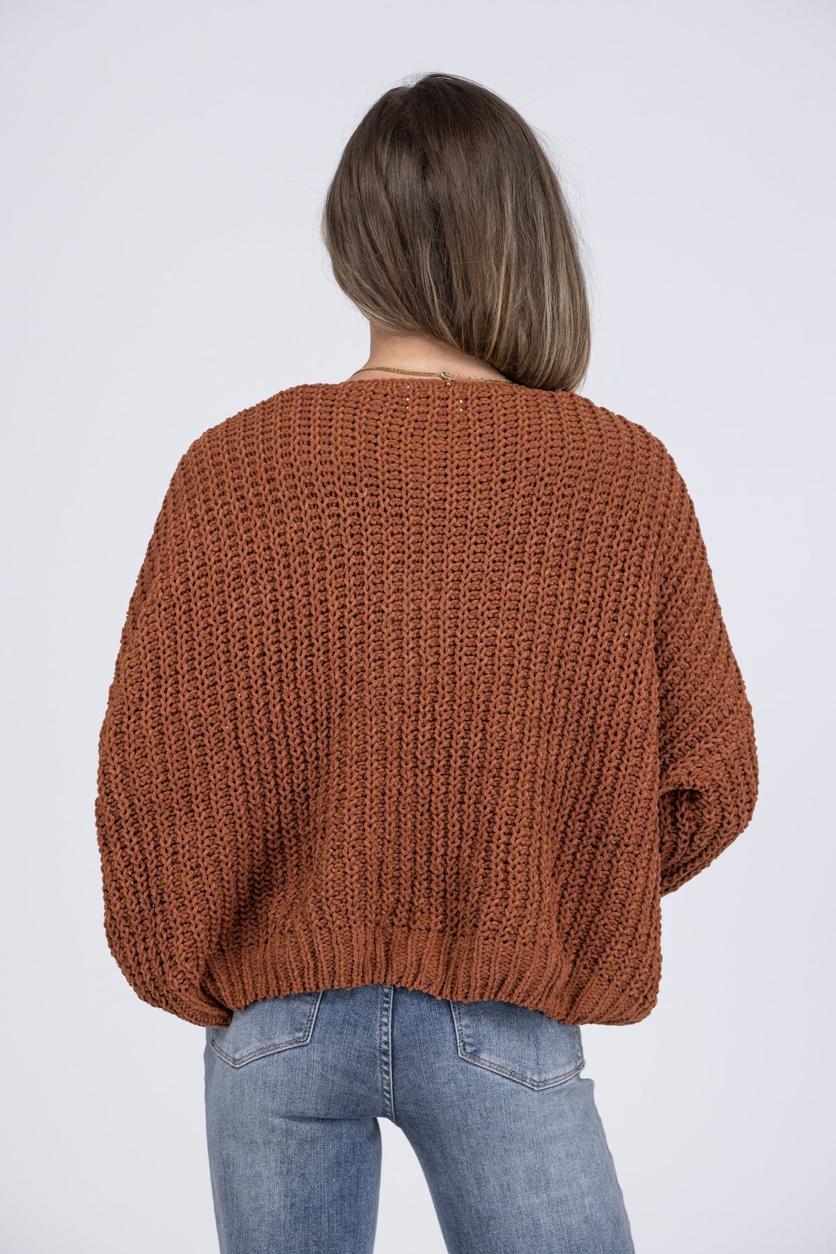 Sweater Days Are Here Women's Chunky Knit Long Sleeve Sweater