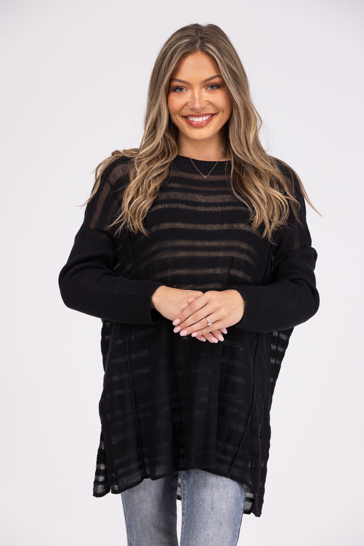 Run, Don't Walk Women's Oversized Layering Sweater