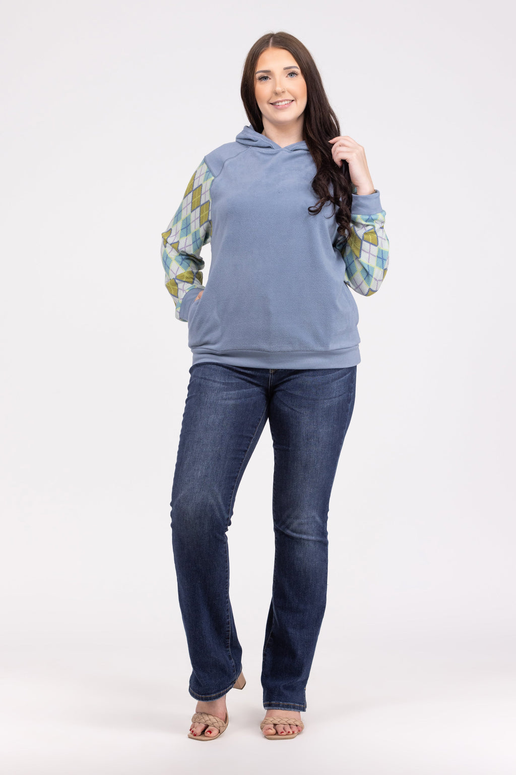 Unstoppable Together Women's Modern Side Pockets Hoodie