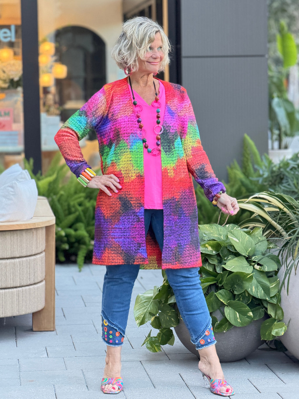 Ethyl Artwork Cardigan