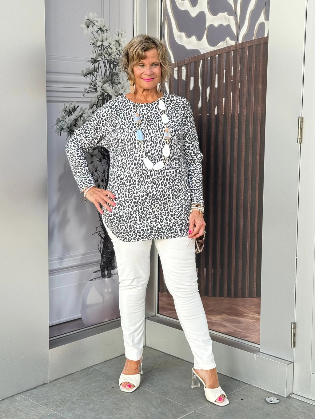 LULU-B CHEETAH 2 POCKET SCOOP