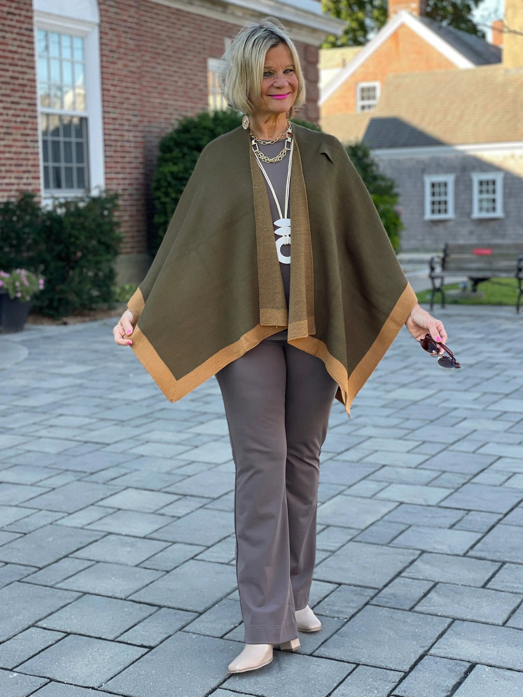 AUTUMN COLORS 2 WAY WRAP
