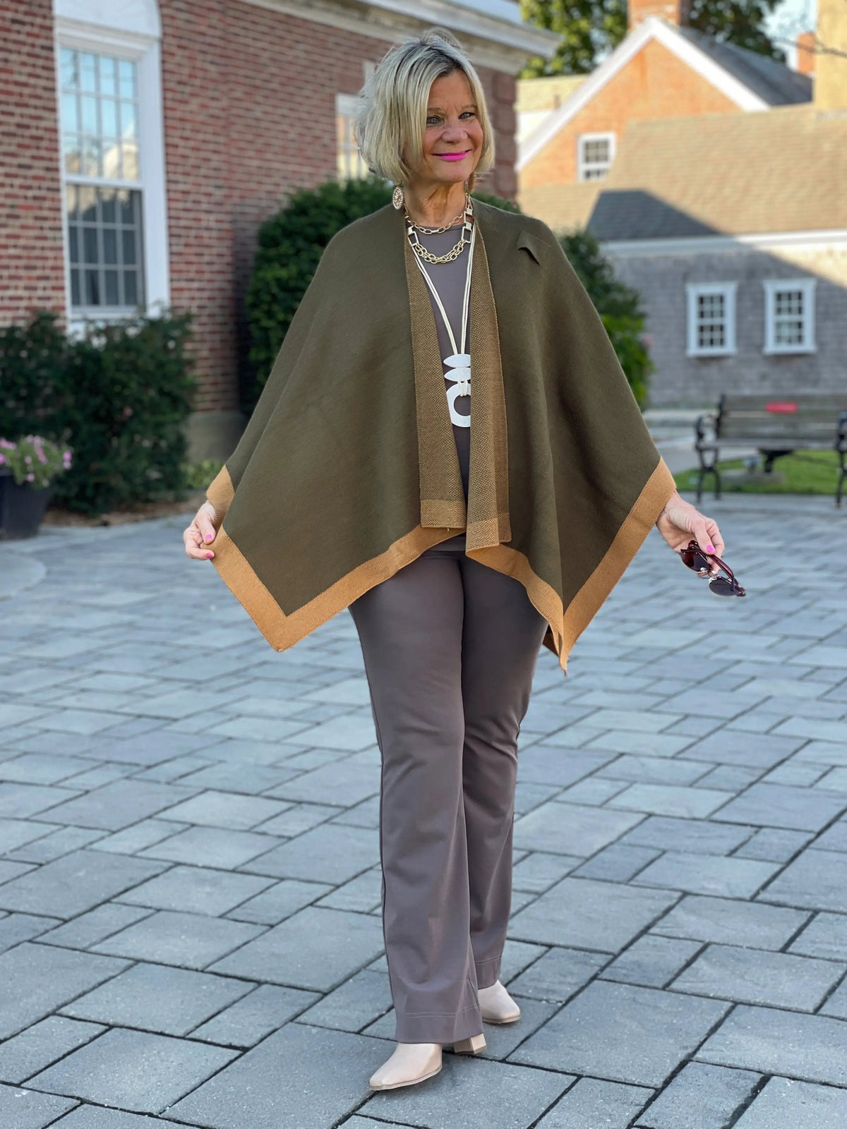 AUTUMN COLORS 2 WAY WRAP