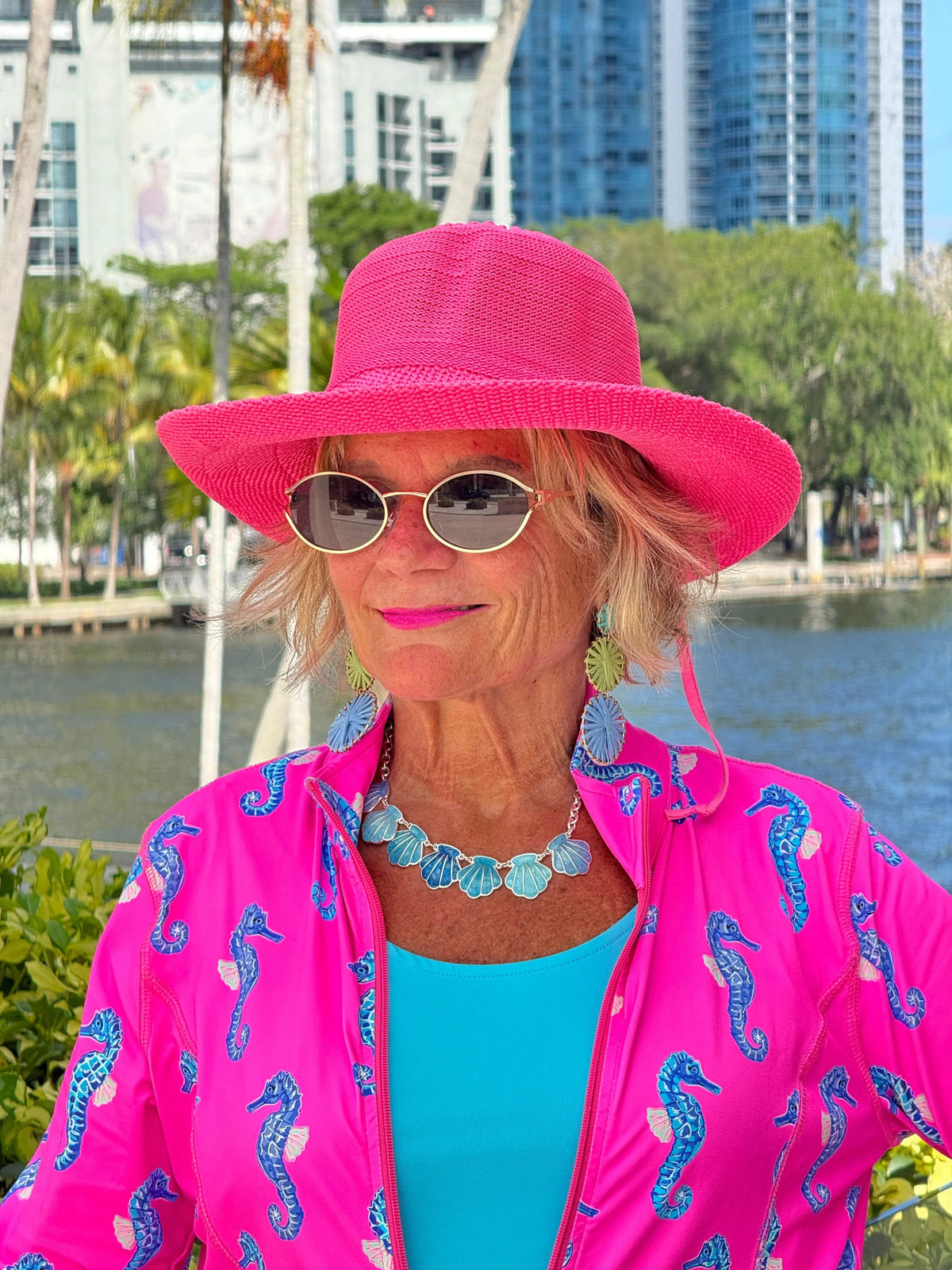 LULU B SEAHORSE BAY FULL ZIPPER JACKET