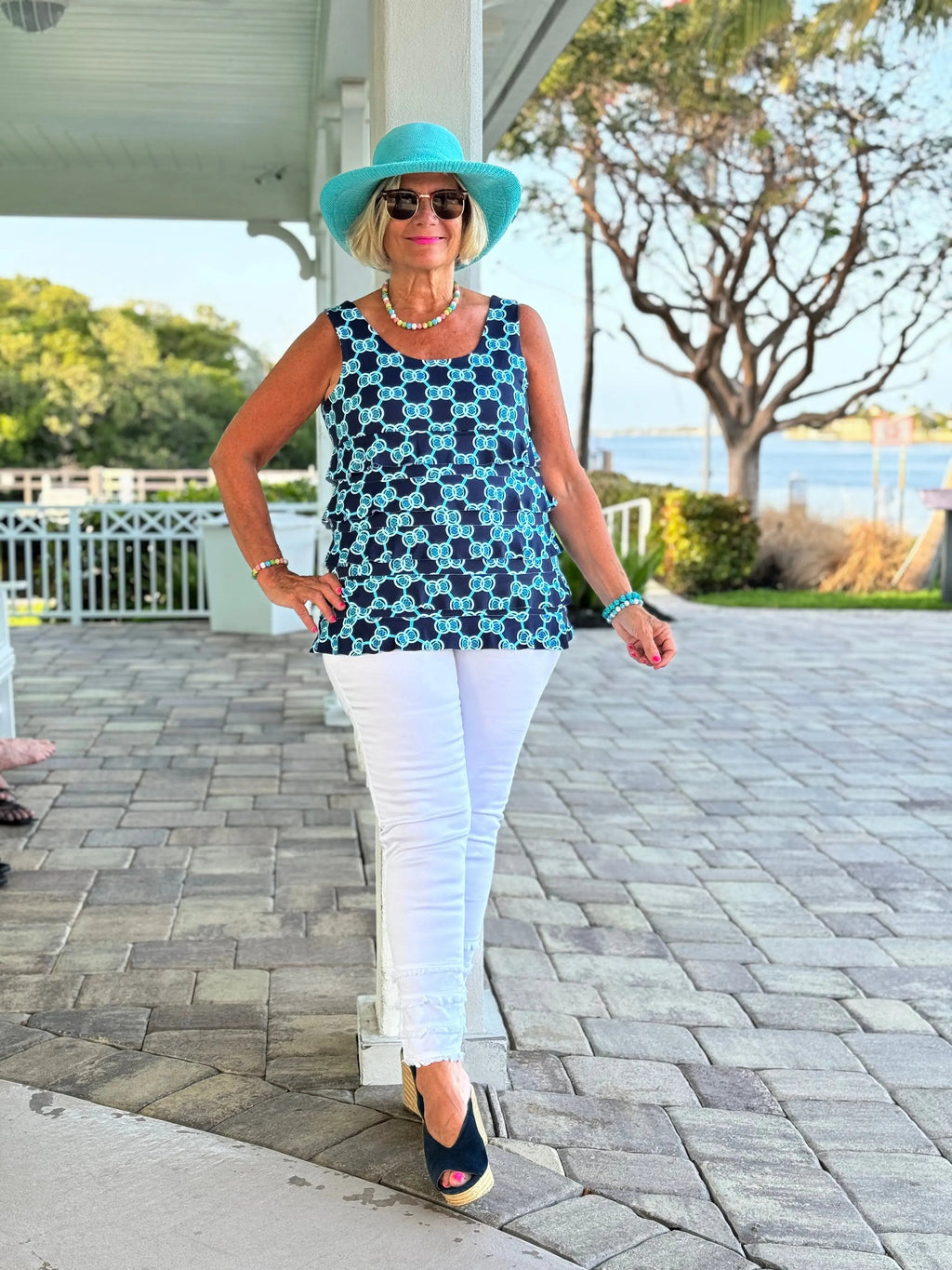 BLUE MEDALLION CHA CHA TANK