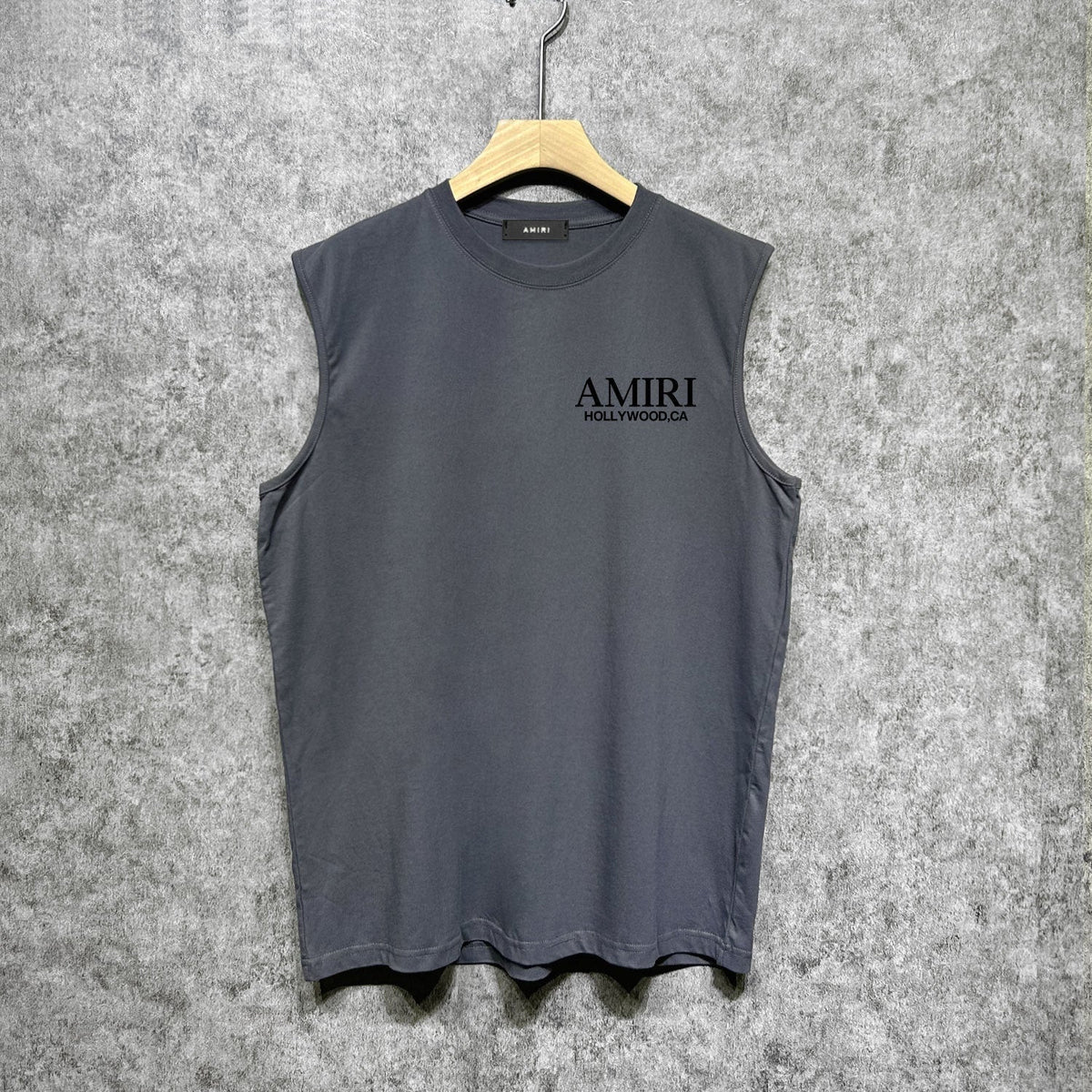 Amiri tank top skeleton letterprinting
