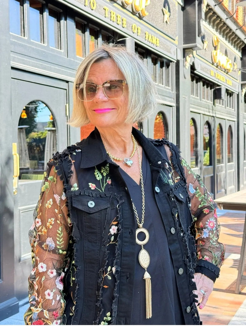 Ethyl The Whimsy Jacket - BLACK
