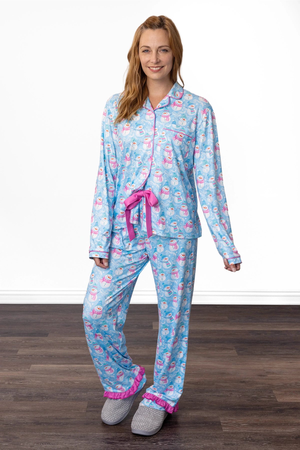 ALB Custom Long Sleeve and Pants Festive Jammies Set