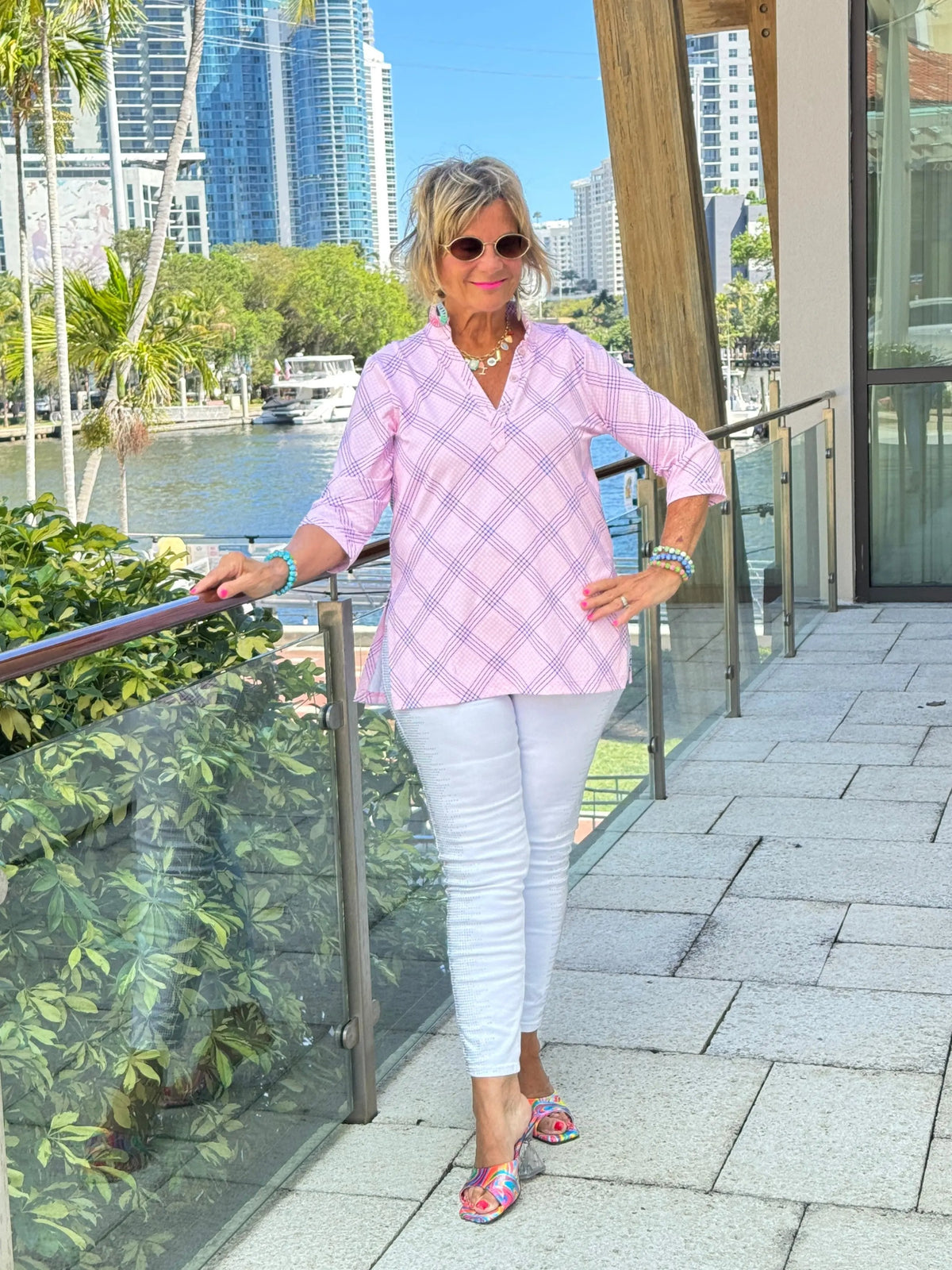 LULU B PINK CHIC TUNIC