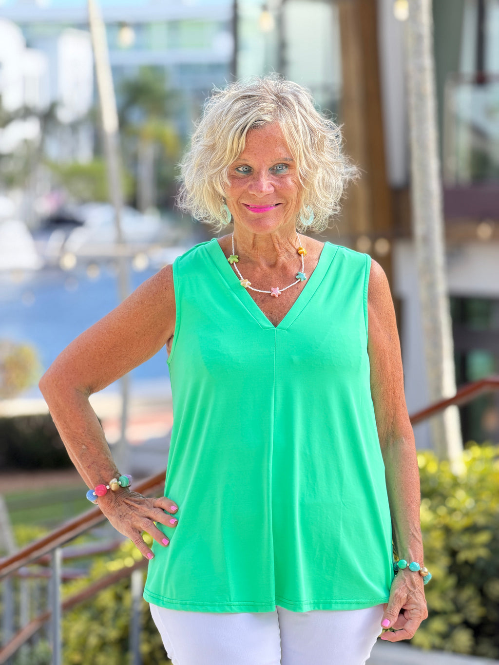 COASTAL GREEN TAILORED V