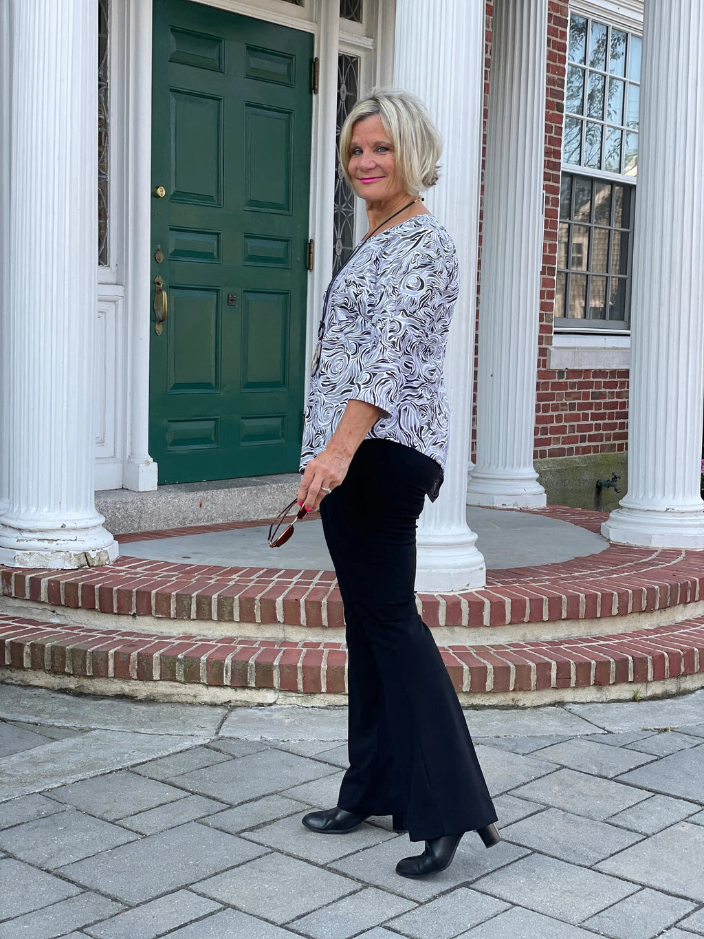 ELEGANT EXPRESSIONS ASYMMETRIC TOP